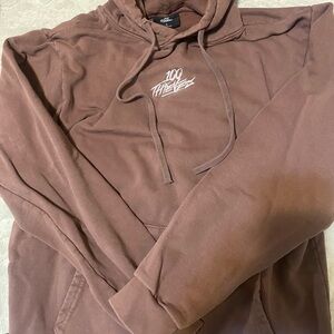 100 Thieves Men's Brown Hoodie